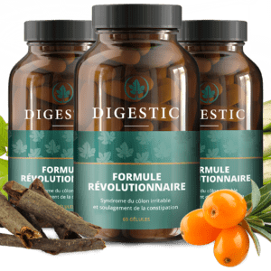 Digestic – Revitalisant naturel (180 Gélules – 3 Flacons)